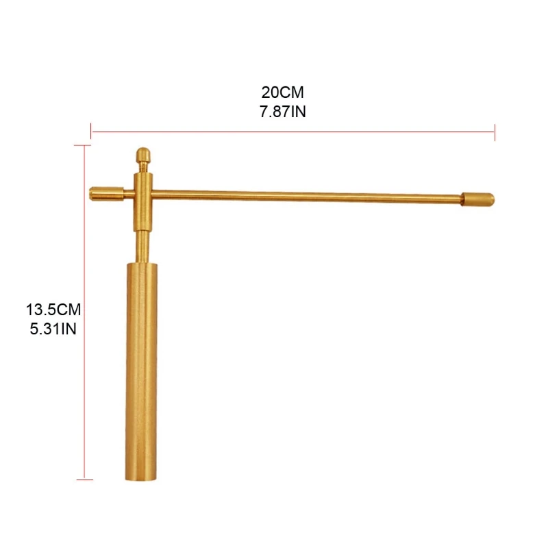 Compact and Lightweight Divination Rods Reliable Copper Material Effortlessly Find Veins Water and Other Objects
Compact and Lightweight Divination Rods Reliable Copper Material Effortlessly Find Veins Water and Other Objects