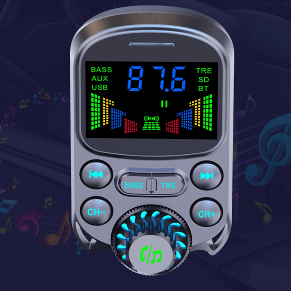 Brand New FM Transmitter Electronic Accessory 87.5-108MHz Bluetooth Compatible Wireless Car Adapter 5.3 With Color
Brand New FM Transmitter Electronic Accessory 87.5-108MHz Bluetooth Compatible Wireless Car Adapter 5.3 With Color