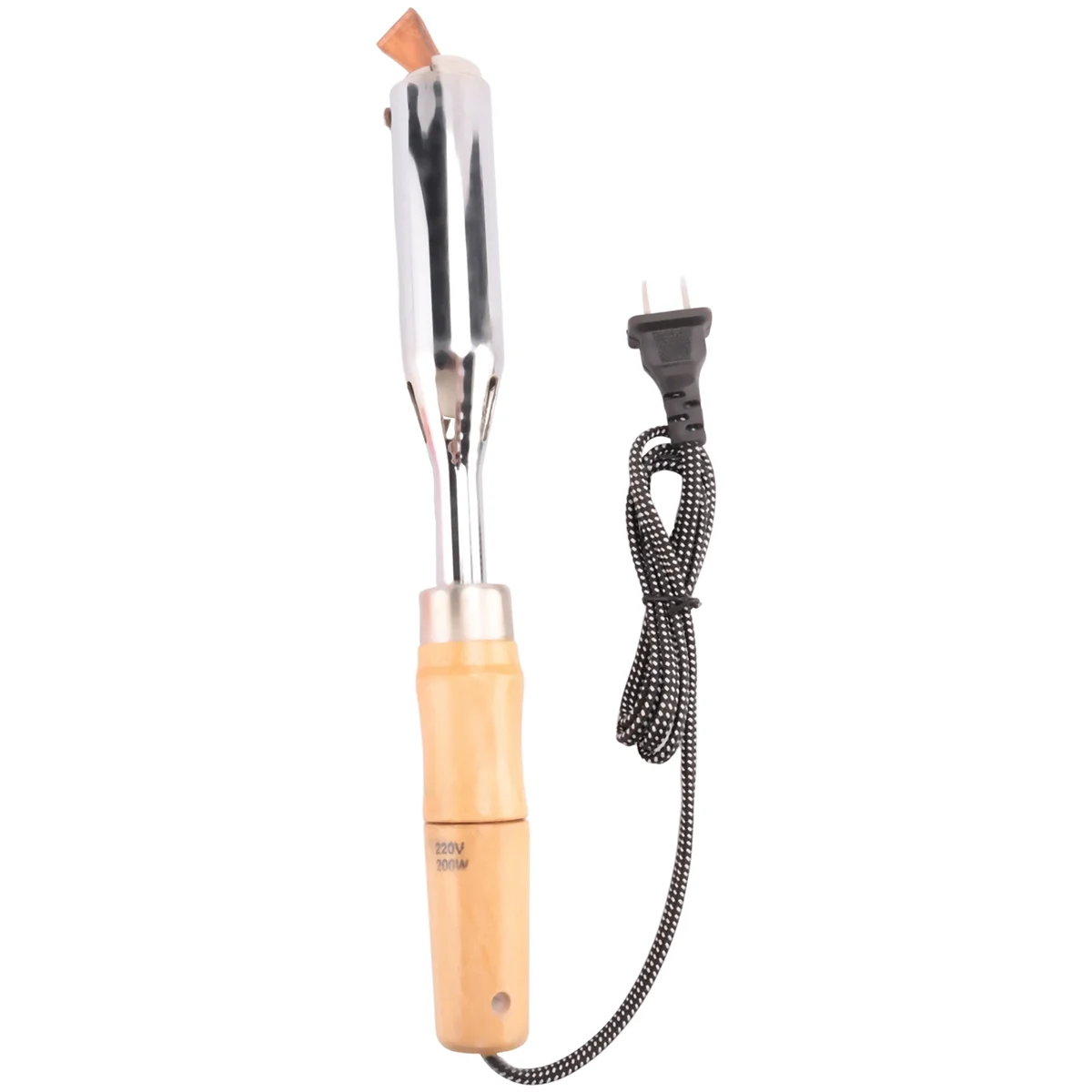 

200W insulated wooden handle electric iron high power soldering iron Household electrician welding electric iron iron soldering