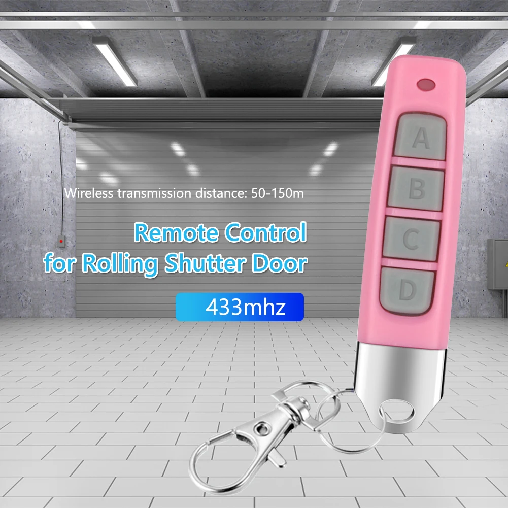 433MHz Clone Duplicator Plastic 4 Keys Copy Controller Battery Powered Remote Control Learning Copy Multifunctional Door Opener
433MHz Clone Duplicator Plastic 4 Keys Copy Controller Battery Powered Remote Control Learning Copy Multifunctional Door Opener
