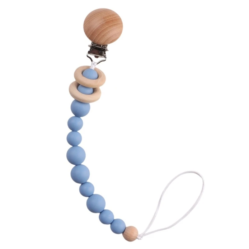 N80C Pacifier Clip for Baby Anti-drop Dummy Chain Soft Silicone Bead Hanging-Clip Infant Teething Pains Relief Nipple Clip
N80C Pacifier Clip for Baby Anti-drop Dummy Chain Soft Silicone Bead Hanging-Clip Infant Teething Pains Relief Nipple Clip