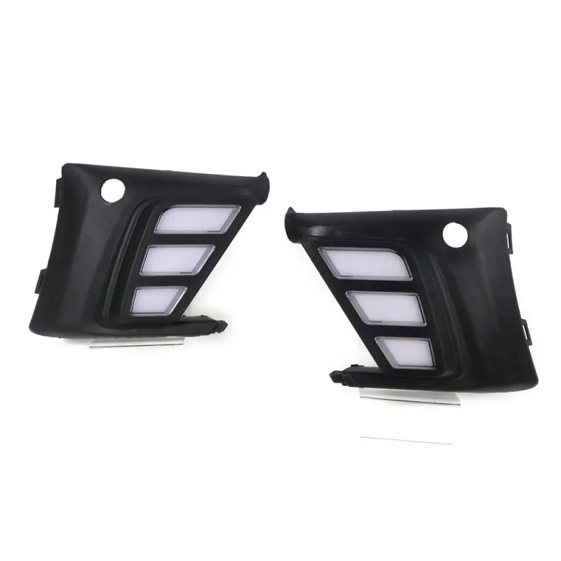 LED DRL Car Daytime Running Light Front Fog Lamps with Turn Signal Assembly Accessories For Ford Focus Titanium 2019 2020 2021
LED DRL Car Daytime Running Light Front Fog Lamps with Turn Signal Assembly Accessories For Ford Focus Titanium 2019 2020 2021
