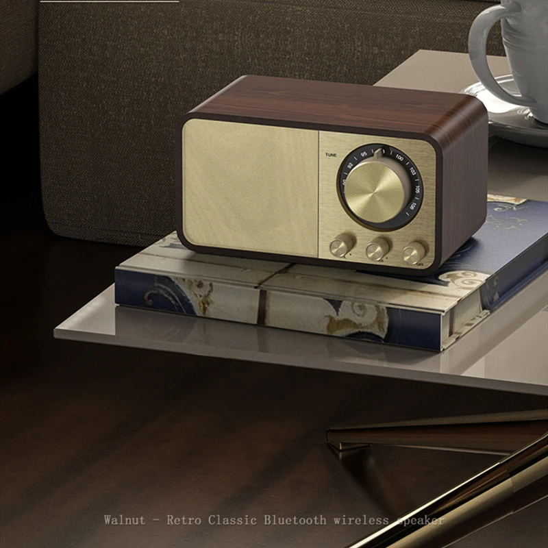 Wooden Bluetooth Speakers Retro Classic Soundbox HIFI Subwoofer for Computer with FM Radio Music System Center Caixa De Som Box
Wooden Bluetooth Speakers Retro Classic Soundbox HIFI Subwoofer for Computer with FM Radio Music System Center Caixa De Som Box