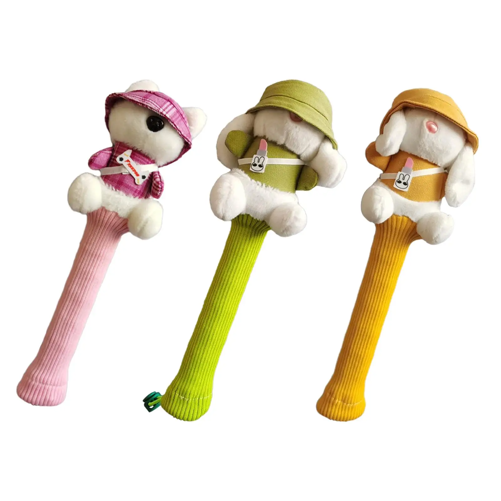 

Badminton Racket Handle Cover Anti Slip Sweat Absorption Badminton Accessories Knitted Cute Grip Protector for Active Players