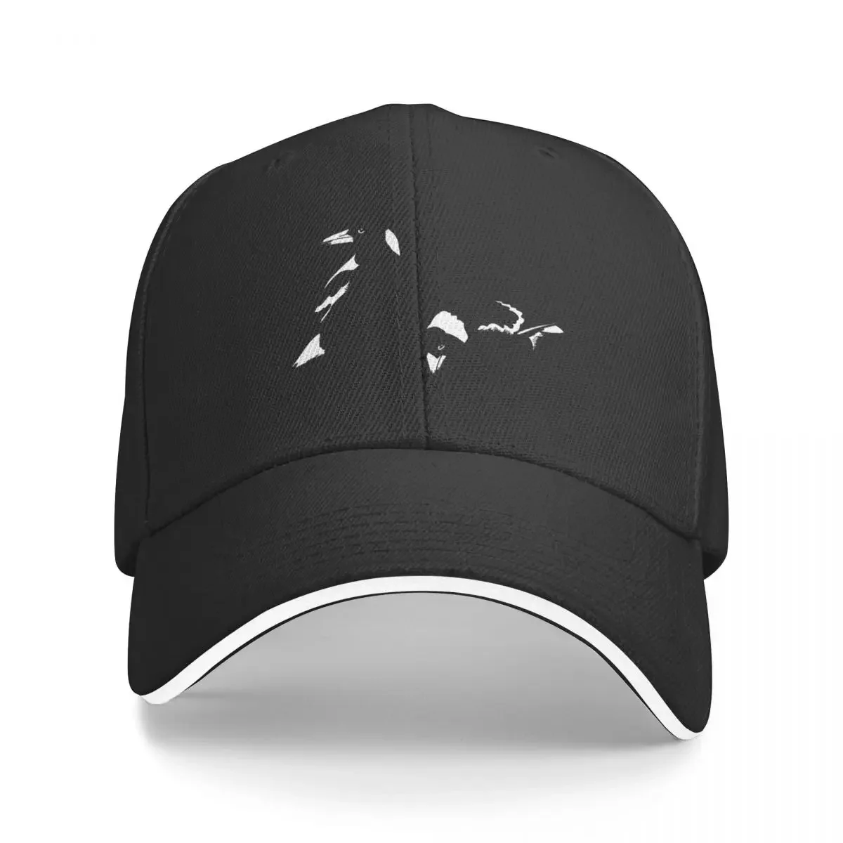 

MAGPIES - australian magpie graphic art t-shirt Baseball Cap Visor fishing hat Ladies Men's