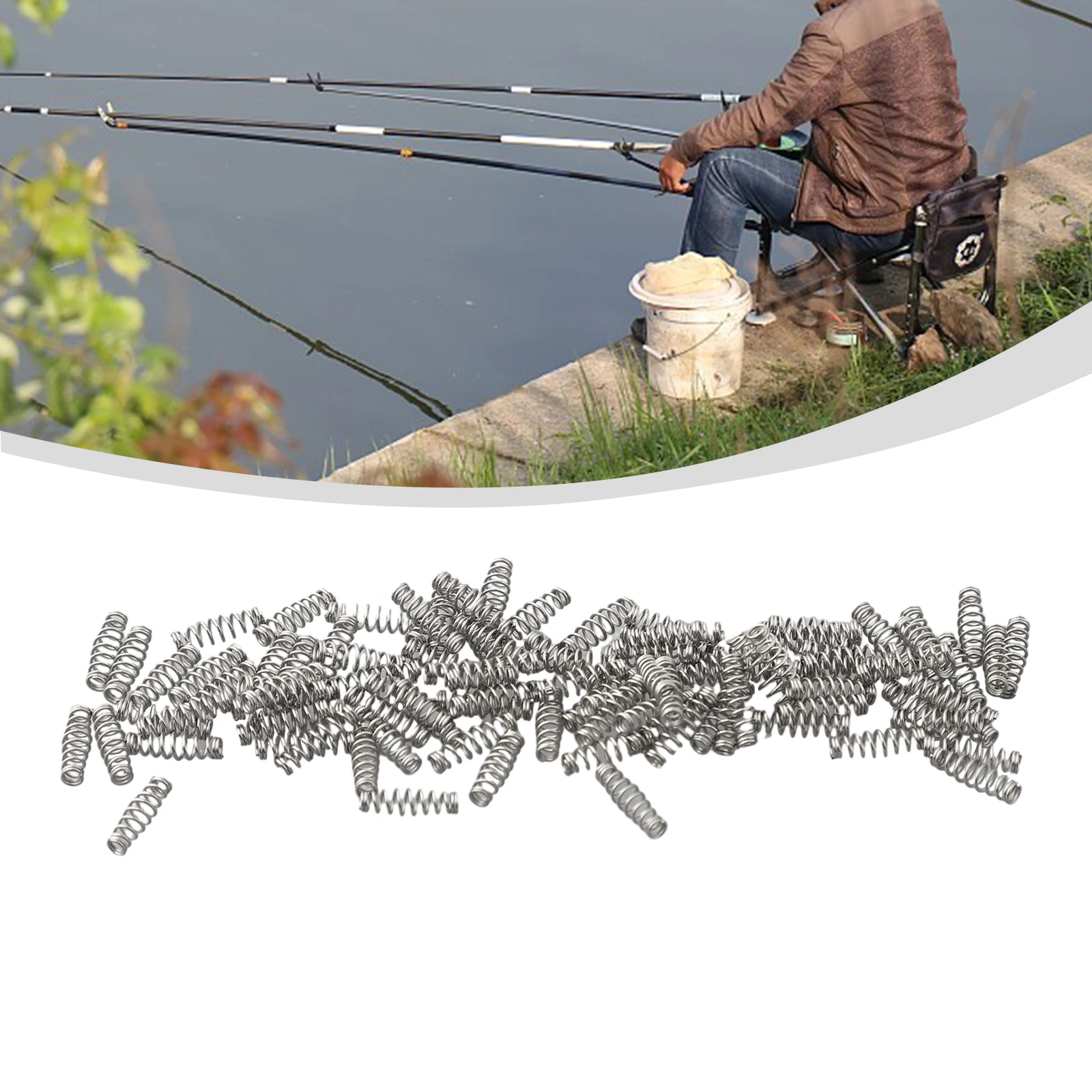 Fish Hook Spring Bait Feeder Lure Jig Fishhook Trap Accessories Fishbait Feeder Tackle 100pcs Fishing Tackle Stainless Steel
Fish Hook Spring Bait Feeder Lure Jig Fishhook Trap Accessories Fishbait Feeder Tackle 100pcs Fishing Tackle Stainless Steel
