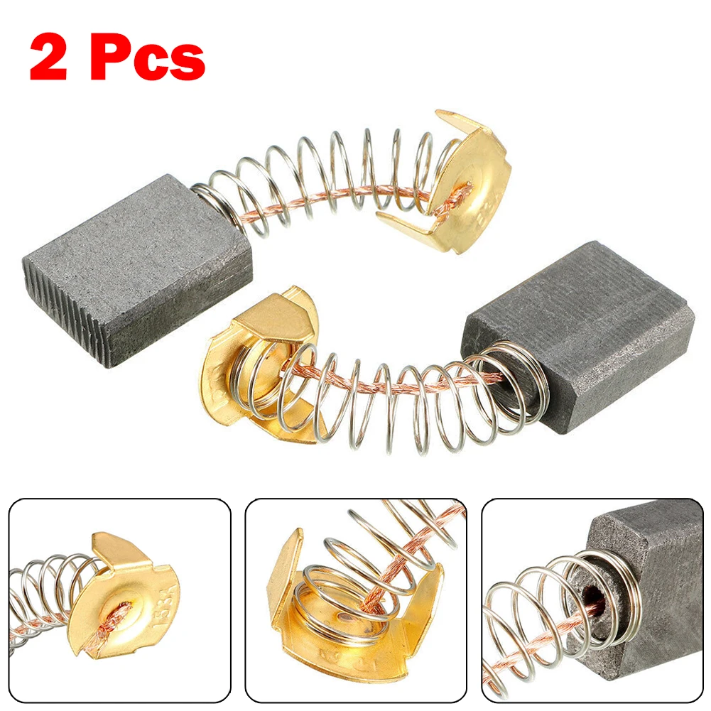 2pcs Carbon Brushes For Electric Motor Carbon Brush Replacement Service Parts Practical Power Tool Accessories Replacement
2pcs Carbon Brushes For Electric Motor Carbon Brush Replacement Service Parts Practical Power Tool Accessories Replacement