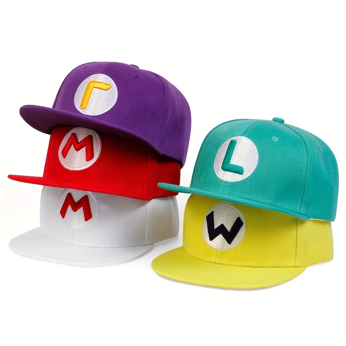 Hot Game Style Hats Hip Hop Cap Mari Baseball Cap Multicolors for Young Men Women Teenagers
Hot Game Style Hats Hip Hop Cap Mari Baseball Cap Multicolors for Young Men Women Teenagers