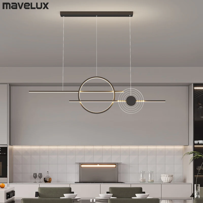 

Morden Simple Led Chandelier for Kitchen Dining Room Hanging Lamps Nordic Chandelier Decor Bedroom Indoor Lighting Fixtures