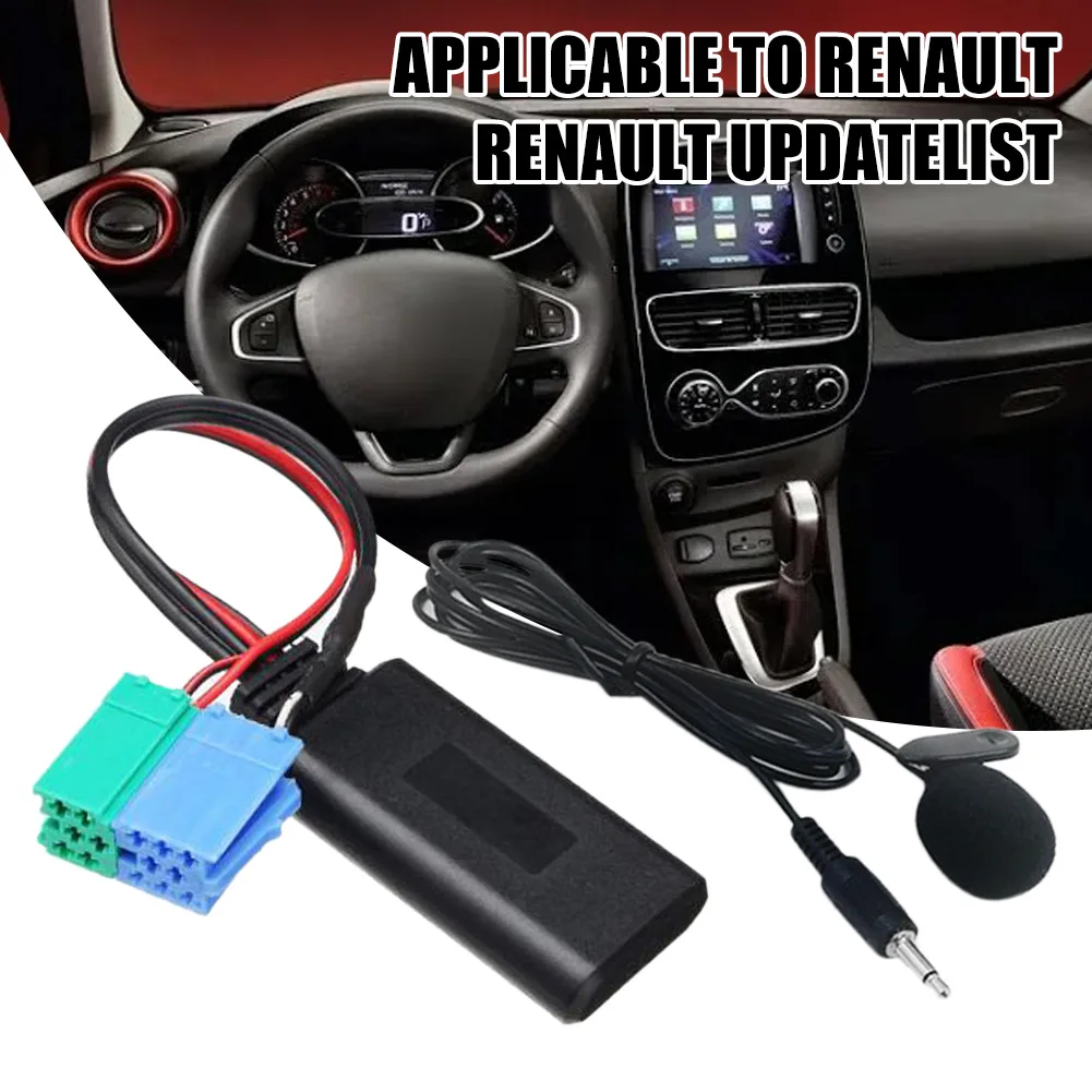 Car Stereo Bluetooth Radio 5.0 Audio Music Adapter Phone Call Handsfree AUX-IN ISO 6/8Pin Connector For Renault Radio Updatelist
Car Stereo Bluetooth Radio 5.0 Audio Music Adapter Phone Call Handsfree AUX-IN ISO 6/8Pin Connector For Renault Radio Updatelist