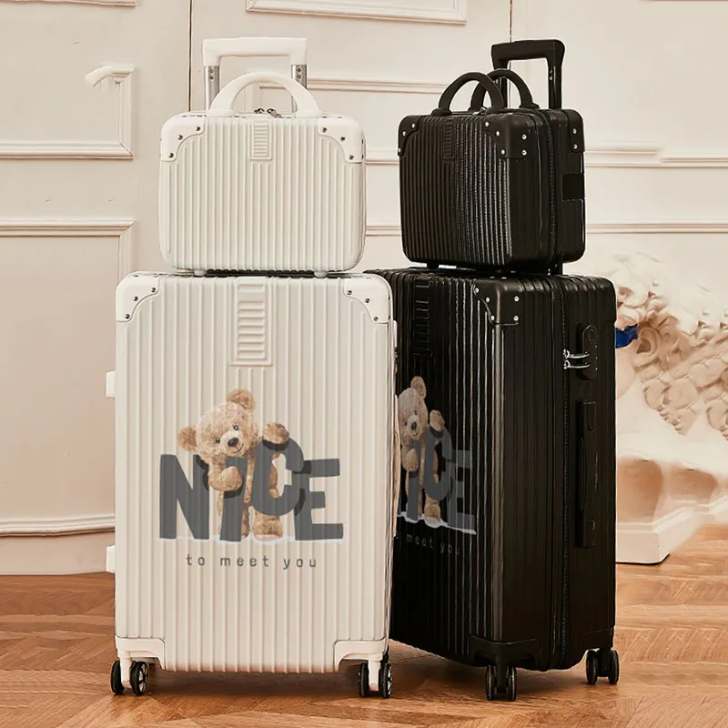 Luggage female 20 "network red ins fashion small lightweight boarding password box silent universal wheel student suitcase
Luggage female 20 "network red ins fashion small lightweight boarding password box silent universal wheel student suitcase