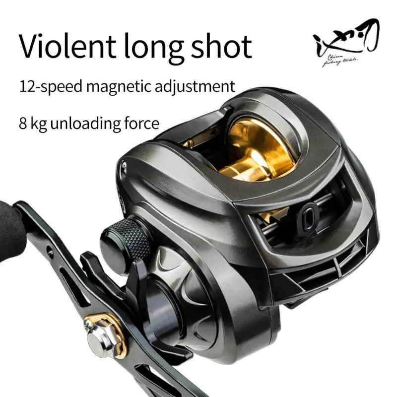 RANMI AK Baitcasting Reel Saltwater Freshwater Fishing Reels 7+1BB Max Drag 8KG Light Surf Cast Reel Baitcaster Reels
RANMI AK Baitcasting Reel Saltwater Freshwater Fishing Reels 7+1BB Max Drag 8KG Light Surf Cast Reel Baitcaster Reels