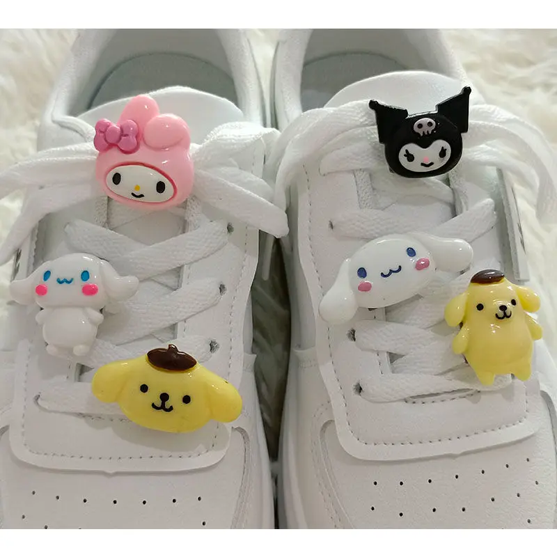 Cinnamoroll My Melody Kuromi Pompompurin Sanrio Plush Kawaii Cartoon Cute Canvas Shoes Shoelace Buckle Anime Toys for Girls Gift
Cinnamoroll My Melody Kuromi Pompompurin Sanrio Plush Kawaii Cartoon Cute Canvas Shoes Shoelace Buckle Anime Toys for Girls Gift