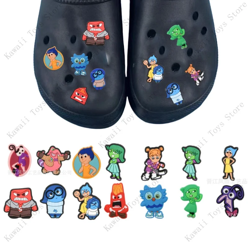 Disney Inside Out 2 Shoe Buckle PVC Shoes Flower Summer DIY Cartoon Cute Beach Shoes Decoration Buckle Accessories for Kids Gift
Disney Inside Out 2 Shoe Buckle PVC Shoes Flower Summer DIY Cartoon Cute Beach Shoes Decoration Buckle Accessories for Kids Gift