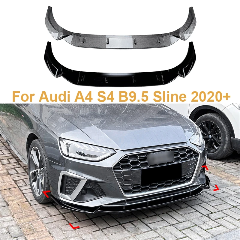 Комплект губ для нижнего переднего бампера автомобиля Audi A4 S4 B9.5 Sline 2020 + сплиттер для спойлера ABS Canard сплиттер для губ черный
Комплект губ для нижнего переднего бампера автомобиля Audi A4 S4 B9.5 Sline 2020 + сплиттер для спойлера ABS Canard сплиттер для губ черный