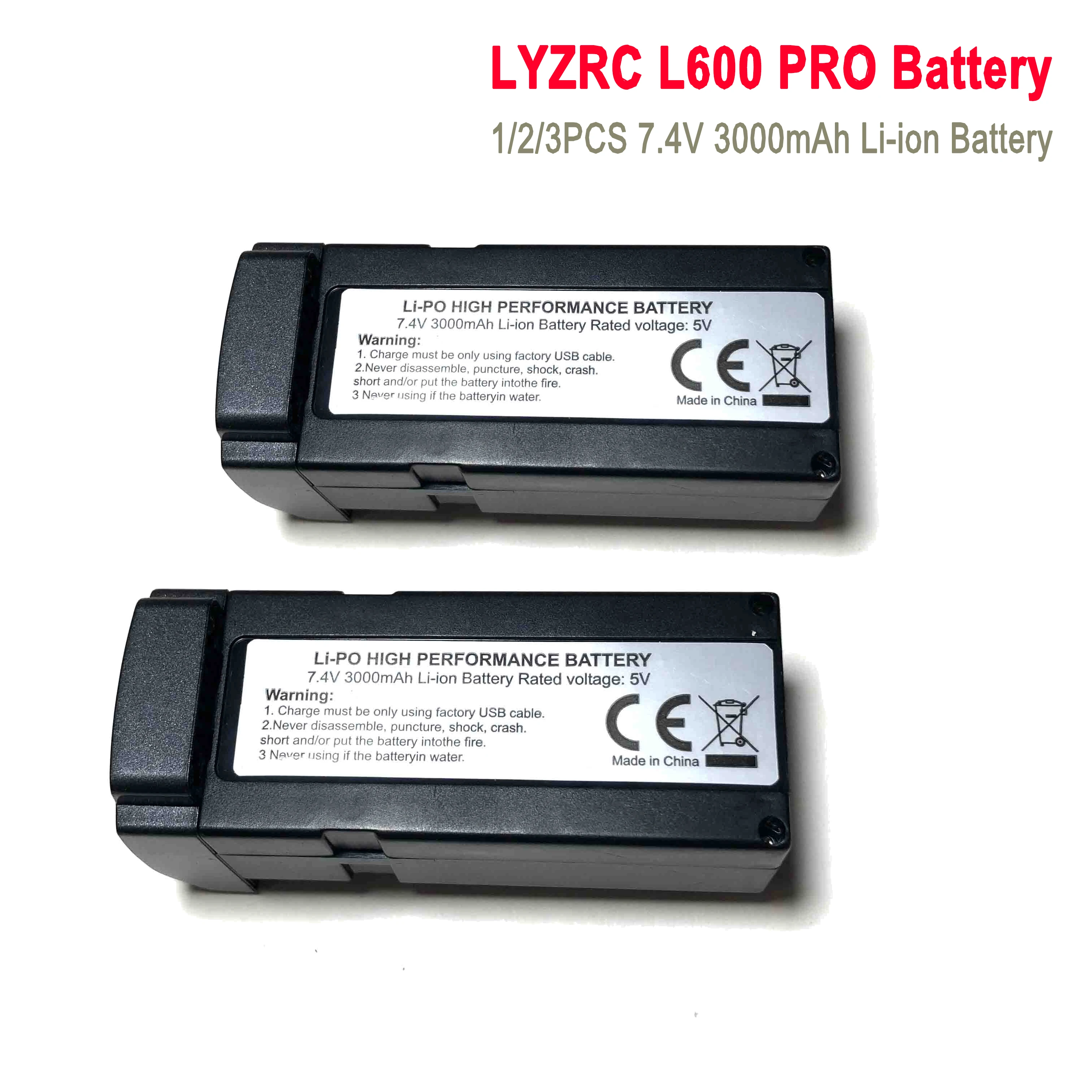LYZRC L600 PRO Квадрокоптер с дистанционным управлением оригинальная запасная часть Lipo батарея запчасть 7,4 в 3000 мАч запасная Батарея аксессуар
LYZRC L600 PRO Квадрокоптер с дистанционным управлением оригинальная запасная часть Lipo батарея запчасть 7,4 в 3000 мАч запасная Батарея аксессуар