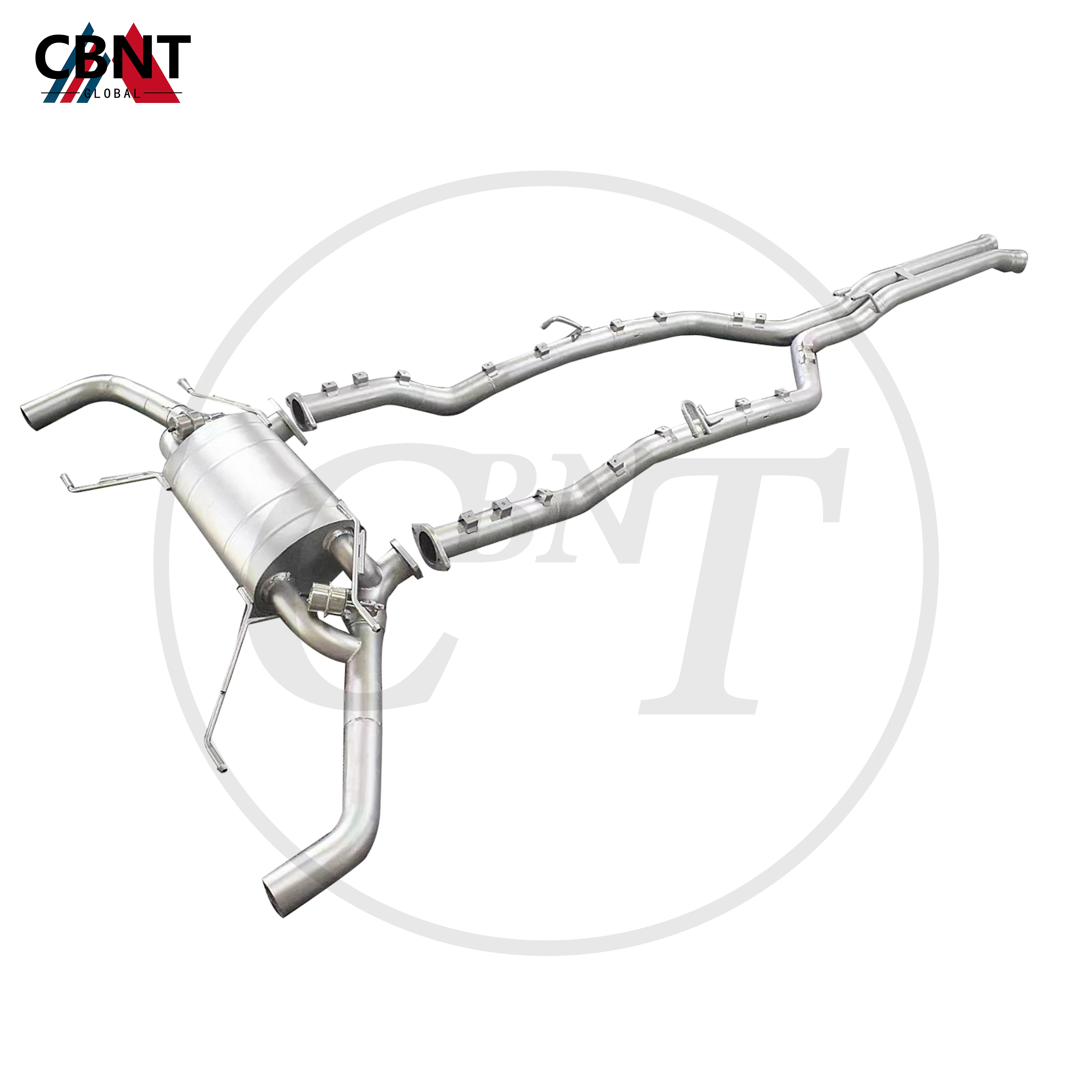 

CBNT Valved Exhaust Catback for Aston Martin Rapide S 6.0L V12 2010-2018 SS304 Stainless Steel Exhaust-pipe with Valve Muffler