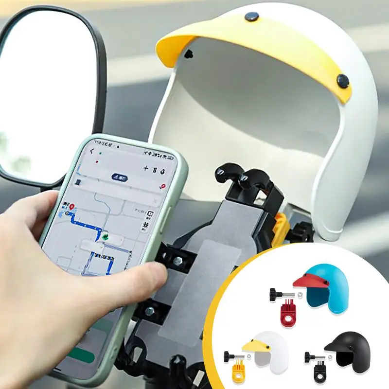 Cell Phone Umbrella Sun Shade Universal Mini Mobile Phone Holder Hat Good Toughness Navigation Sun Shade Road Bike Supplies
Cell Phone Umbrella Sun Shade Universal Mini Mobile Phone Holder Hat Good Toughness Navigation Sun Shade Road Bike Supplies