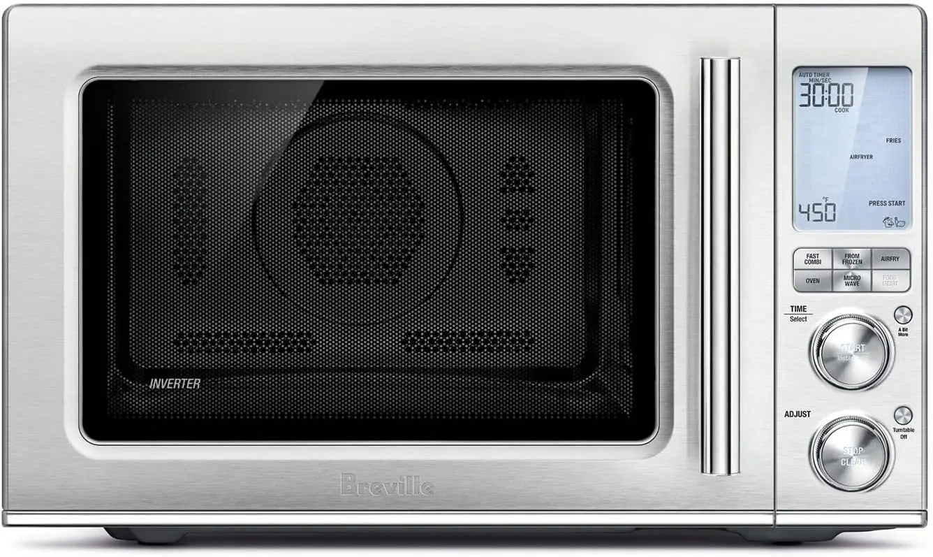 

Breville Combi Wave 3-in-1 Microwave BMO870BSS, Brushed Stainless Steel