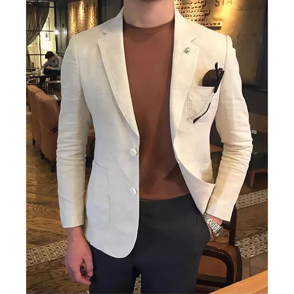 2023 New Beige Men's Suit 2 Pieces Single Breasted Notch Lapel Fashion Slim Fit Casual Tuxedos Suits For Wedding (Blazer+Pants)
2023 New Beige Men's Suit 2 Pieces Single Breasted Notch Lapel Fashion Slim Fit Casual Tuxedos Suits For Wedding (Blazer+Pants)