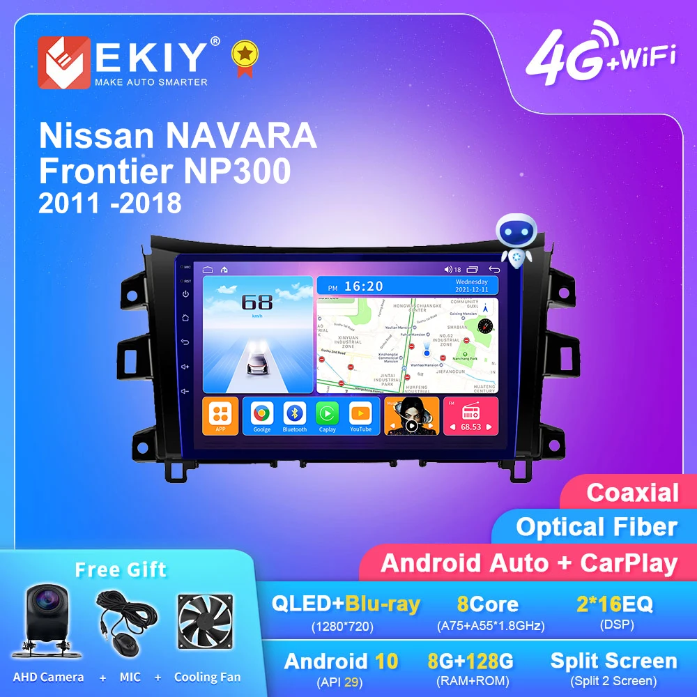 EKIY T7 QLED DSP Android Auto Radio For Nissan NAVARA Frontier NP300 2015-2018 Multimedia Player 2din DVD GPS Navigation Carplay
EKIY T7 QLED DSP Android Auto Radio For Nissan NAVARA Frontier NP300 2015-2018 Multimedia Player 2din DVD GPS Navigation Carplay