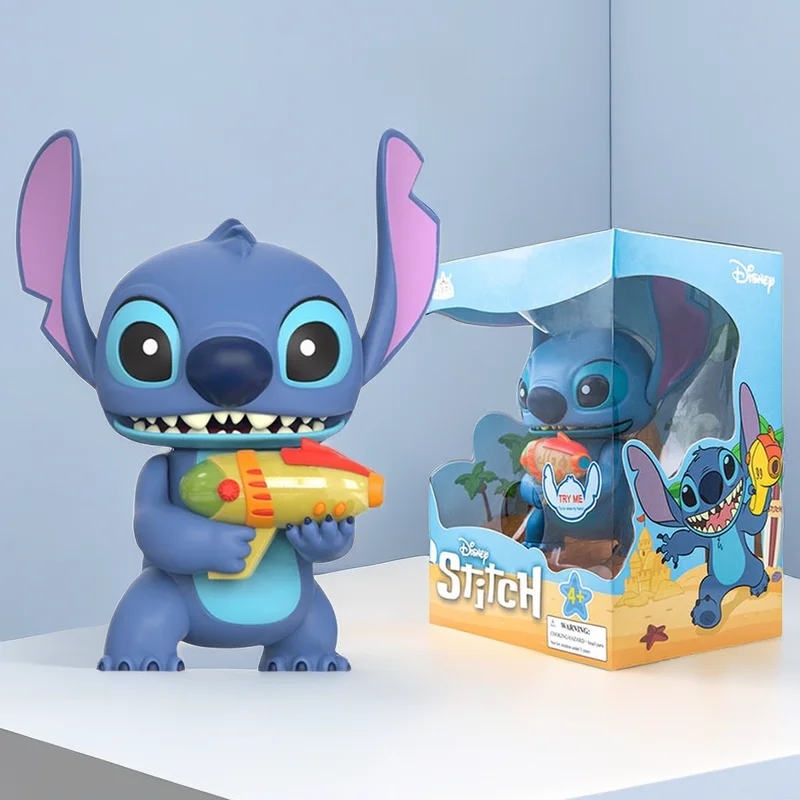 Серия Disney Stitch Paradise, светящаяся со звуковым модулем, экшн-фигурка, коллекционная кукла, детские подарки на день рождения и Рождество
Серия Disney Stitch Paradise, светящаяся со звуковым модулем, экшн-фигурка, коллекционная кукла, детские подарки на день рождения и Рождество