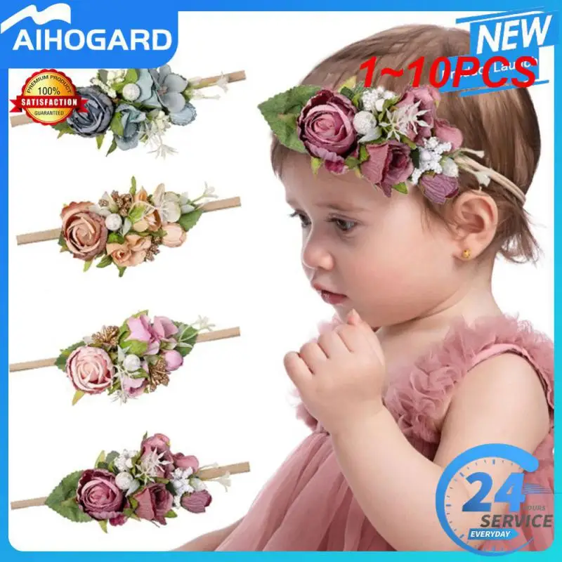 1-10 шт., Детские искусственные цветочные украшения для волос
1-10 шт., Детские искусственные цветочные украшения для волос