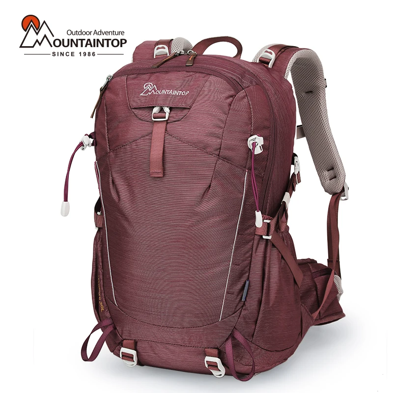 

MOUNTAINTOP 35L Hiking Backpack with Rain Covers and YKK Zippers for Backpacking, Camping, Cycling and Traveling