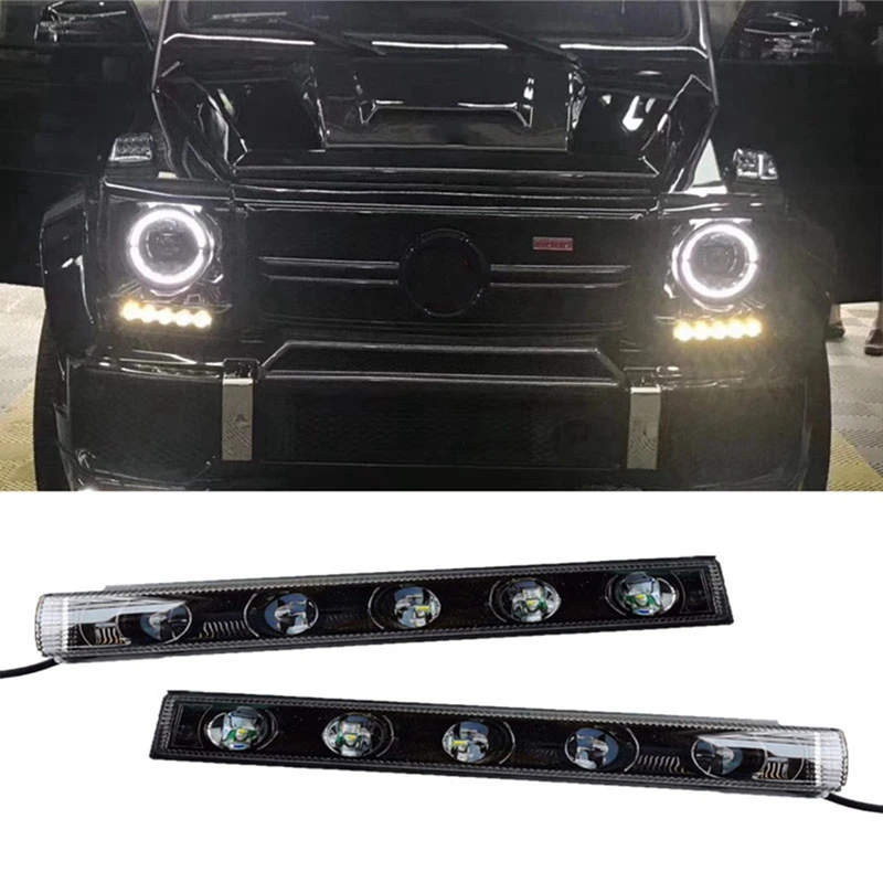 

For Mercedes-Benz W463 G500 G550 G65 G63 AMG 2004-2018 Car LED Daytime Running Light