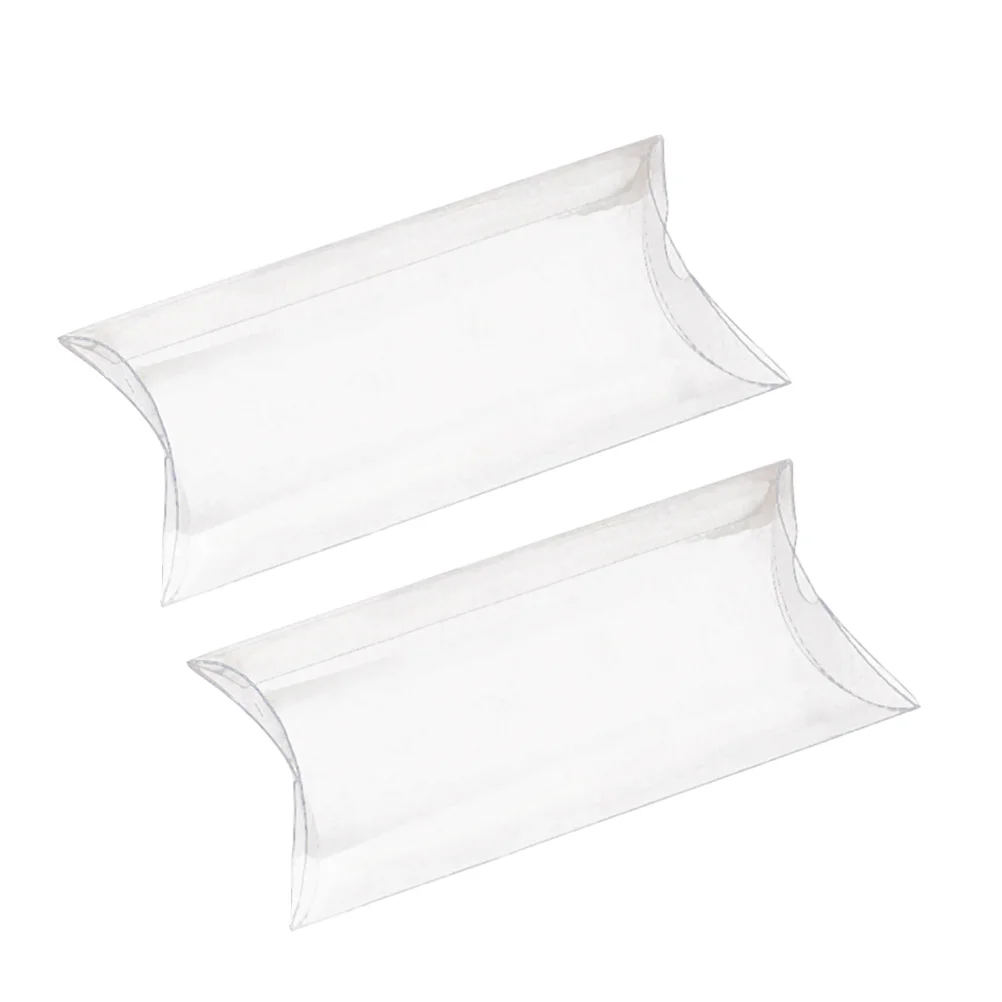 50pcs Pillow Shape Candy Boxes Transparent Small Candy Storage Case Container Box
50pcs Pillow Shape Candy Boxes Transparent Small Candy Storage Case Container Box