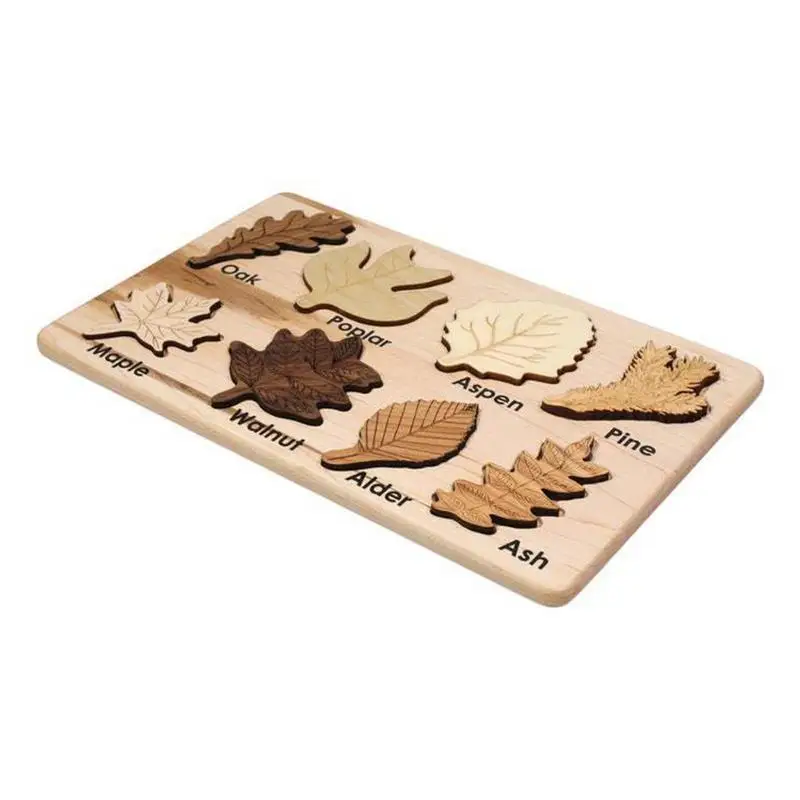 Wooden Puzzle Toys Forest Leaf Jigsaw Puzzle Wooden Board Learning Leaf Puzzle Early Childhood Educational Cognition Toy Gift
Wooden Puzzle Toys Forest Leaf Jigsaw Puzzle Wooden Board Learning Leaf Puzzle Early Childhood Educational Cognition Toy Gift