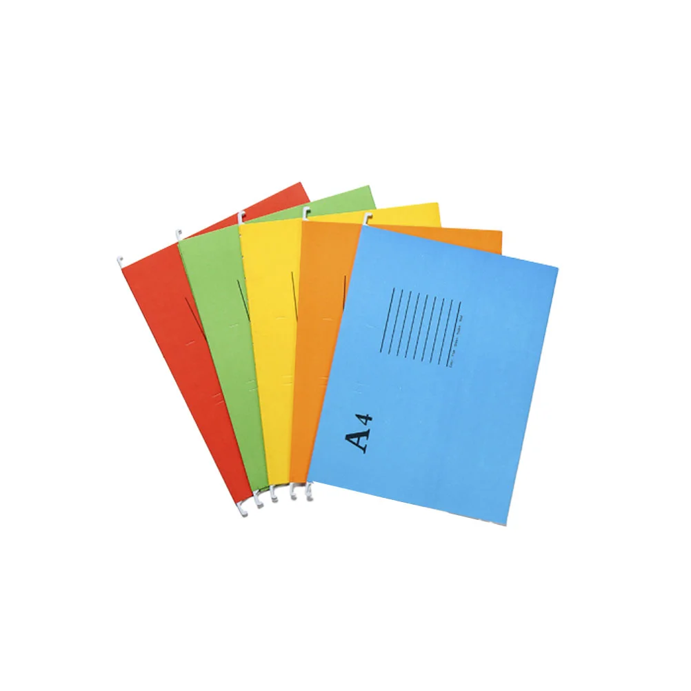 

5/10 Pcs A4 File Folder Hanging File Holder Paper Wear-Resistant Frame Documents Organizer Desktop Office Supplies (Mixed Color)