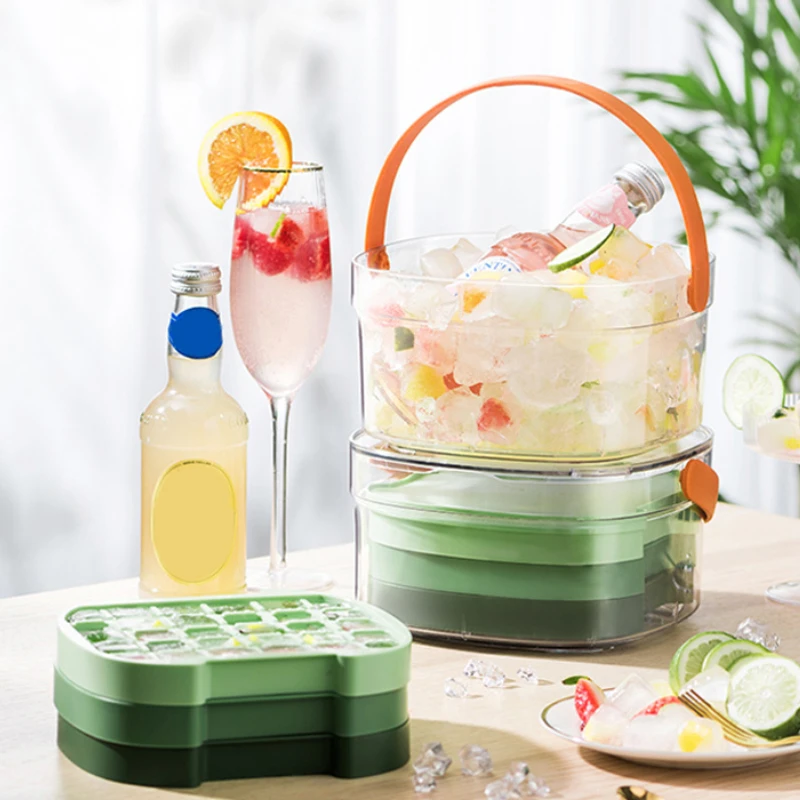 Large Ice Bucket Whiskey Cocktails Drink Cool Bucketsaver With Silicone Ice Cube Maker Kitchen Gadget
Large Ice Bucket Whiskey Cocktails Drink Cool Bucketsaver With Silicone Ice Cube Maker Kitchen Gadget