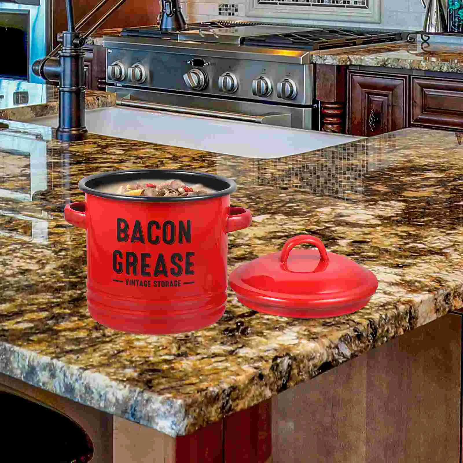 Ceramic Bacon Grease Container 600Ml Enamel Bacon Grease Can Grease Holder Bacon Grease Keeper Bacon Grease Saver Farmhouse
Ceramic Bacon Grease Container 600Ml Enamel Bacon Grease Can Grease Holder Bacon Grease Keeper Bacon Grease Saver Farmhouse