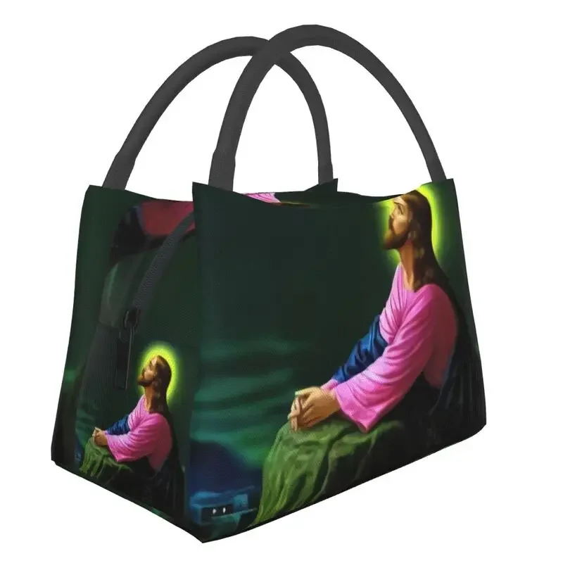 Jesus Christ Praying At Gethsemane Religious Christian Insulated Lunch Bag for Women Leakproof Thermal Cooler Bento Box
Jesus Christ Praying At Gethsemane Religious Christian Insulated Lunch Bag for Women Leakproof Thermal Cooler Bento Box