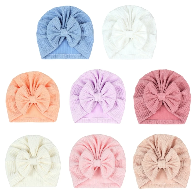 Soft Bonnet Caps Bowknot Turban Hat Caps Headwrap Baby Infant Toddlers Newborns Breathable Headwraps for 0-1 Year
Soft Bonnet Caps Bowknot Turban Hat Caps Headwrap Baby Infant Toddlers Newborns Breathable Headwraps for 0-1 Year