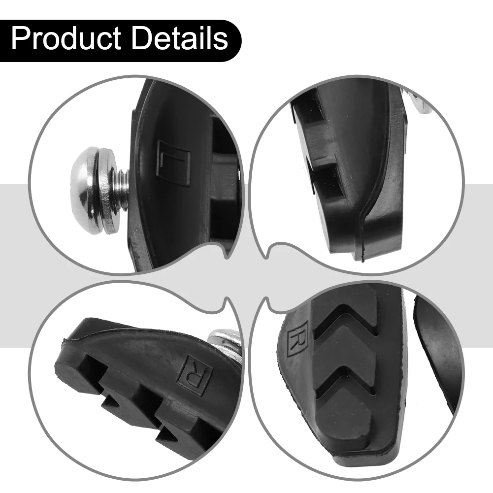 Triple Contour Bicycle JEDERLO Road Bike Premium Quality Rubber Brake Pads with Triple Contour Design for MTB & Road Bikes
Triple Contour Bicycle JEDERLO Road Bike Premium Quality Rubber Brake Pads with Triple Contour Design for MTB & Road Bikes