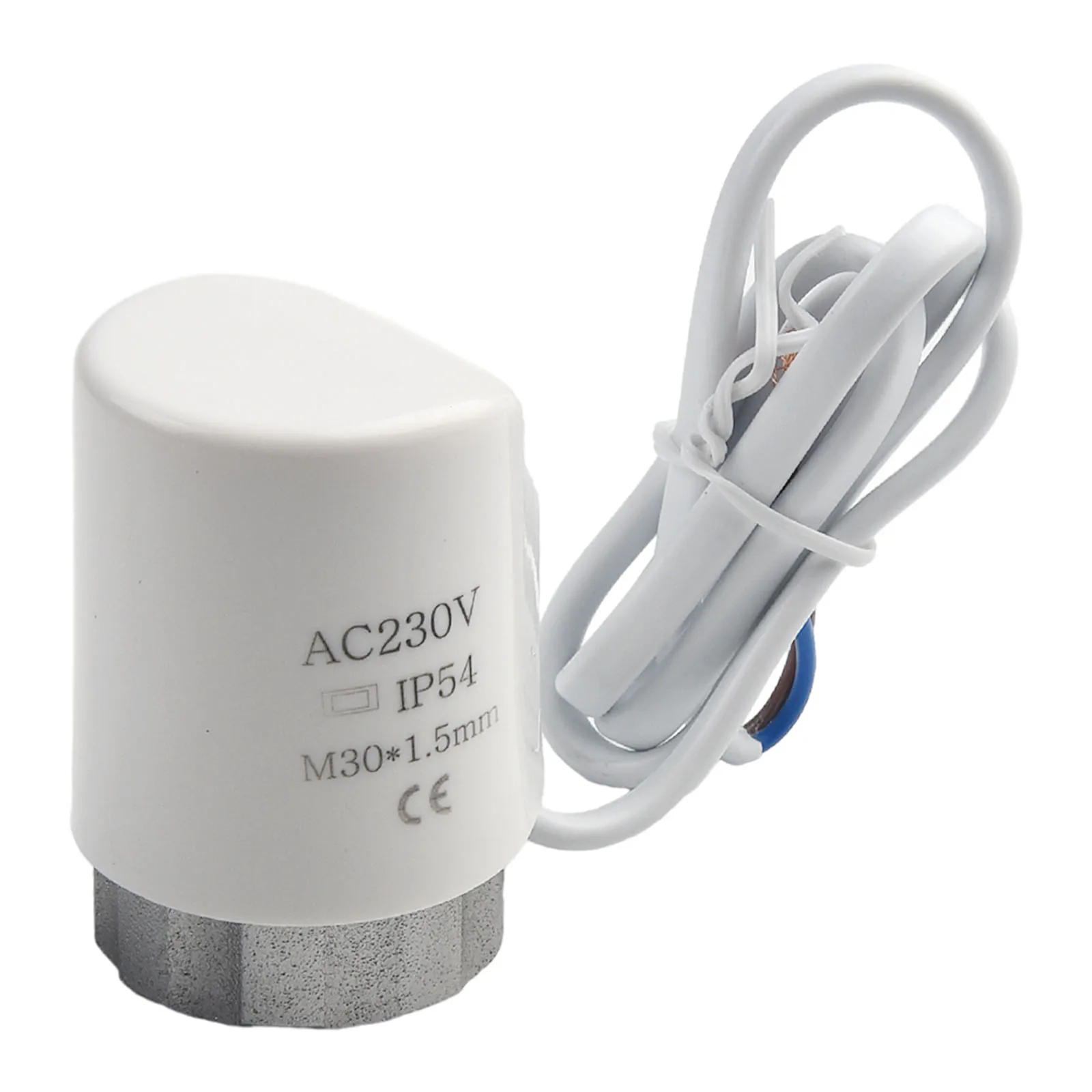 AC230V Electrothermal Actuator M30*1.5mm Electric Thermal Actuator For Floor Heating Radiator Valve Electric Actuator
AC230V Electrothermal Actuator M30*1.5mm Electric Thermal Actuator For Floor Heating Radiator Valve Electric Actuator