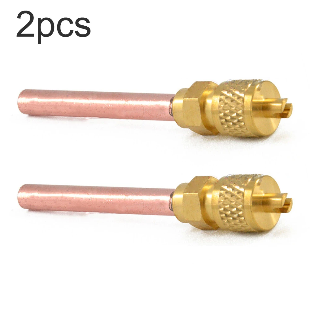2pcs/lot Service Access Valve 1/4" SAE 1/4" OD 78mm Stem Strong Core AC Air Conditioner Refrigeration Access Valve Copper Tube
2pcs/lot Service Access Valve 1/4" SAE 1/4" OD 78mm Stem Strong Core AC Air Conditioner Refrigeration Access Valve Copper Tube