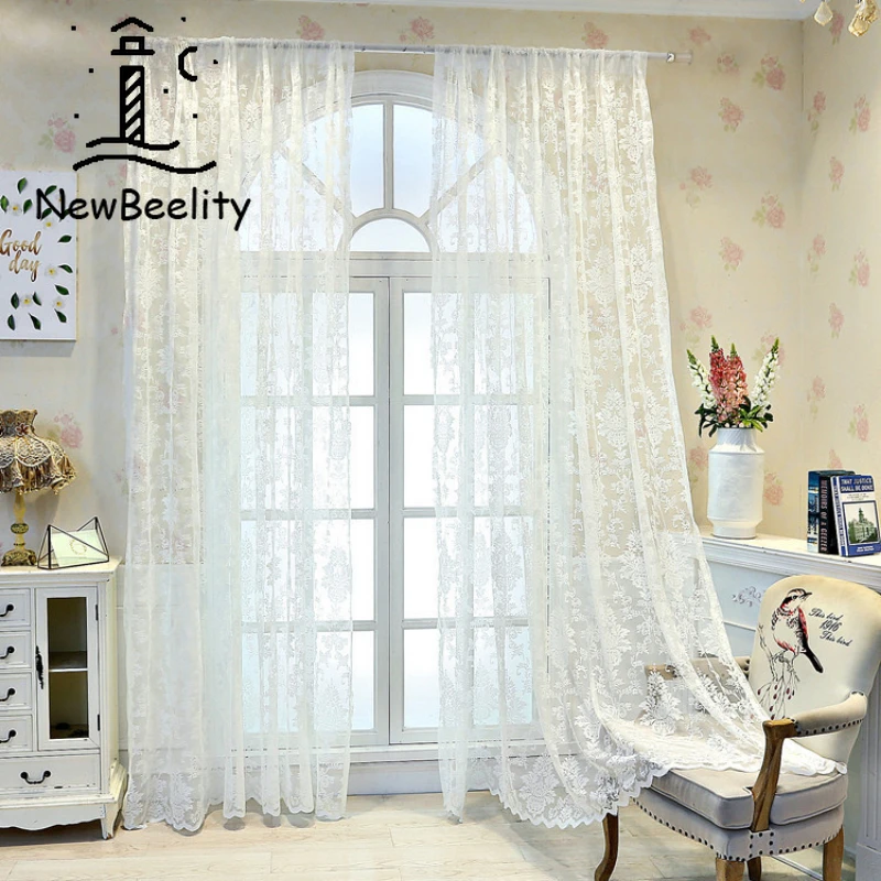 White Tulle Curtains for Living Room European-Style Window Mesh Yarn Sheer Window Curtains for Bedroom Girl Lace Princess Drapes
White Tulle Curtains for Living Room European-Style Window Mesh Yarn Sheer Window Curtains for Bedroom Girl Lace Princess Drapes