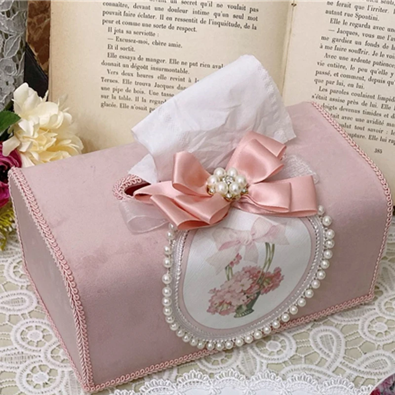 French Napkin Holder Storage Box Cute Coffeetable Tissue Box Home Decoration Desktop Ornaments Blue Italian Velvet Paper Box
French Napkin Holder Storage Box Cute Coffeetable Tissue Box Home Decoration Desktop Ornaments Blue Italian Velvet Paper Box