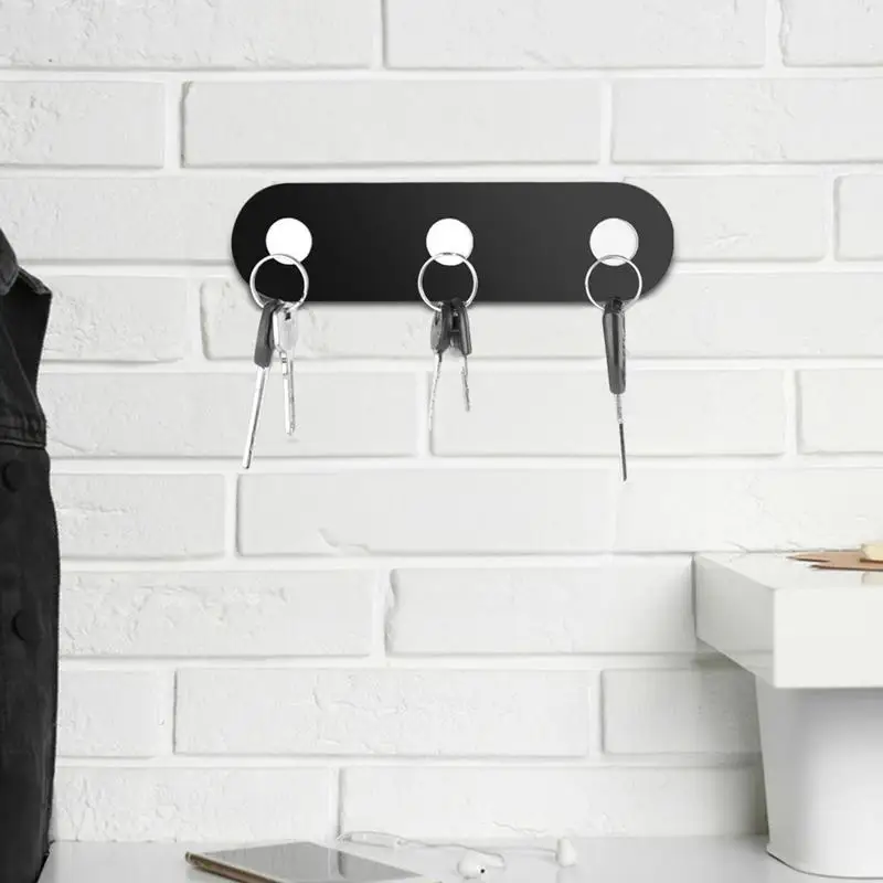 Magnetic Key Holder Powerful Wall-Mounted Hooks For Hanging Keys Drilling Free Keychain Holder Home Storage Hangers Gift
Magnetic Key Holder Powerful Wall-Mounted Hooks For Hanging Keys Drilling Free Keychain Holder Home Storage Hangers Gift