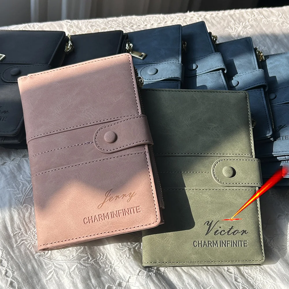 RFID Personalised Document Holders for Travel with Names Family Rfid Passport Cover Wallet Zipper Buckle Travel Document Wallet
RFID Personalised Document Holders for Travel with Names Family Rfid Passport Cover Wallet Zipper Buckle Travel Document Wallet