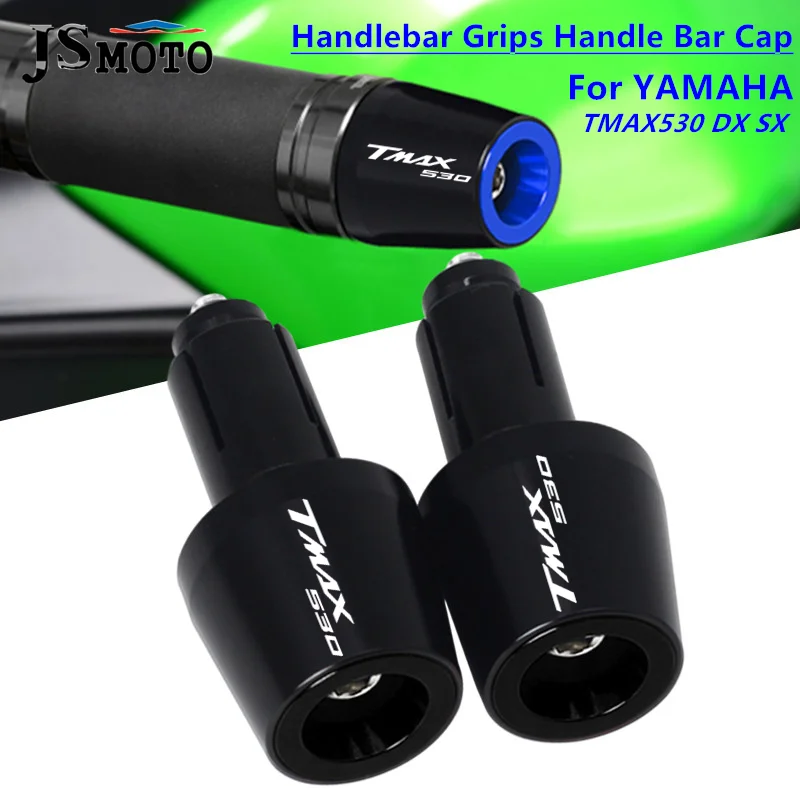 

For YAMAHA T-MAX 530 TMAX 530 TMAX530 DX SX 2012-2019 Motorcycle Accessories Handlebar Grips End Cap Anti Vibration Silder Plug