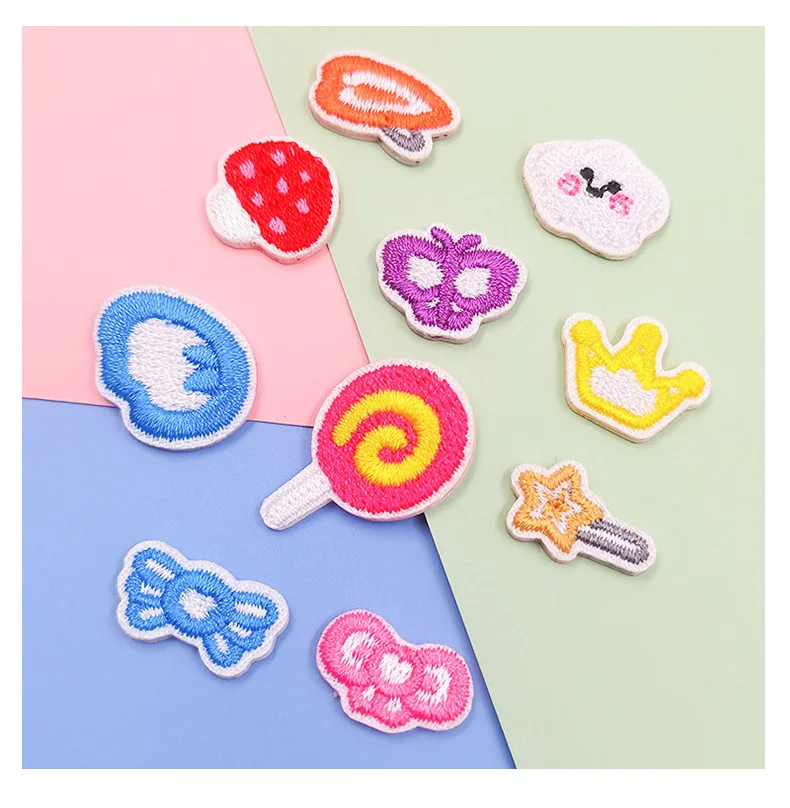 Embroidery Stickers For Clothes Handmade Accessories For Shoes Patches For Bags Cute Mini Size Fabric Stickers
Embroidery Stickers For Clothes Handmade Accessories For Shoes Patches For Bags Cute Mini Size Fabric Stickers