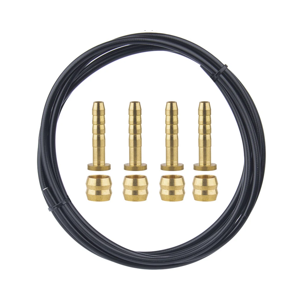 Heavy Duty Bike Hydraulic Brake Hose SMBH59BH90 Set Olive and Connector Insert 2 5m Length Suitable for Shimano Models
Heavy Duty Bike Hydraulic Brake Hose SMBH59BH90 Set Olive and Connector Insert 2 5m Length Suitable for Shimano Models