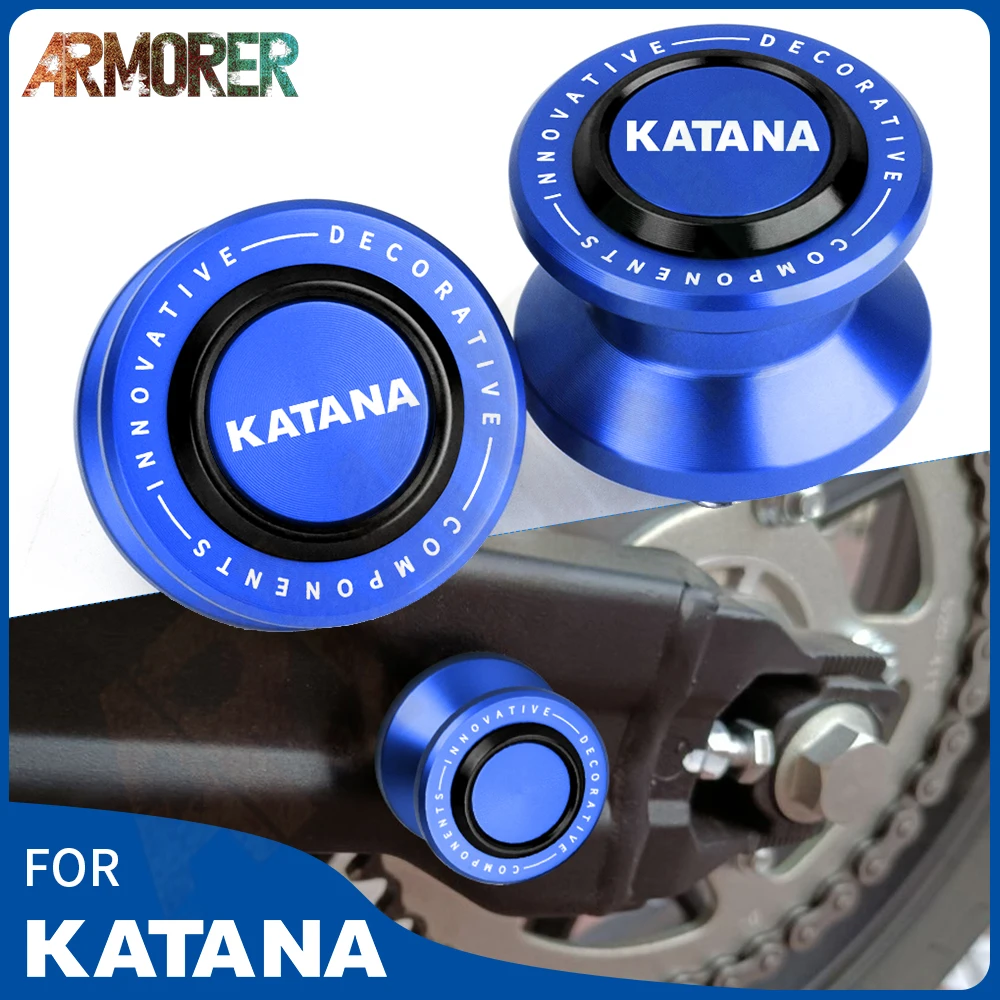 For SUZUKI Katana 600 Katana 650 Katana 750 1000 Motorcycle Swingarm Spools Rear Stand Screws Sliders CNC Aluminum Accessories
For SUZUKI Katana 600 Katana 650 Katana 750 1000 Motorcycle Swingarm Spools Rear Stand Screws Sliders CNC Aluminum Accessories