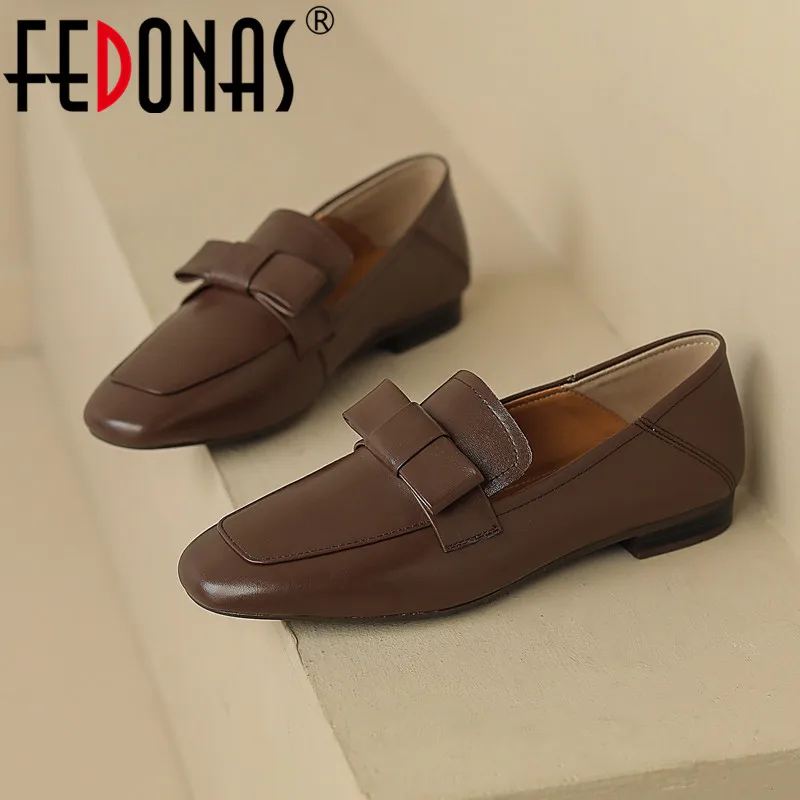 FEDONAS Women Pumps Low Heels Round Toe Casual Shoes Woman Spring Summer New Genuine Leather Basic Ladies Loafers Working Shoes
FEDONAS Women Pumps Low Heels Round Toe Casual Shoes Woman Spring Summer New Genuine Leather Basic Ladies Loafers Working Shoes