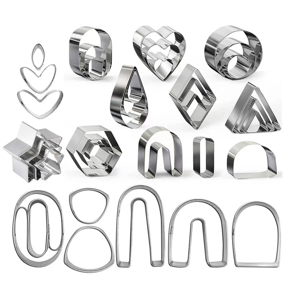 Durable Molding Polymer Clay Cutter Pottery Tools DIY Pottery More Shape Polymer Ceramic Clay Cutters Clay Earring
Durable Molding Polymer Clay Cutter Pottery Tools DIY Pottery More Shape Polymer Ceramic Clay Cutters Clay Earring
