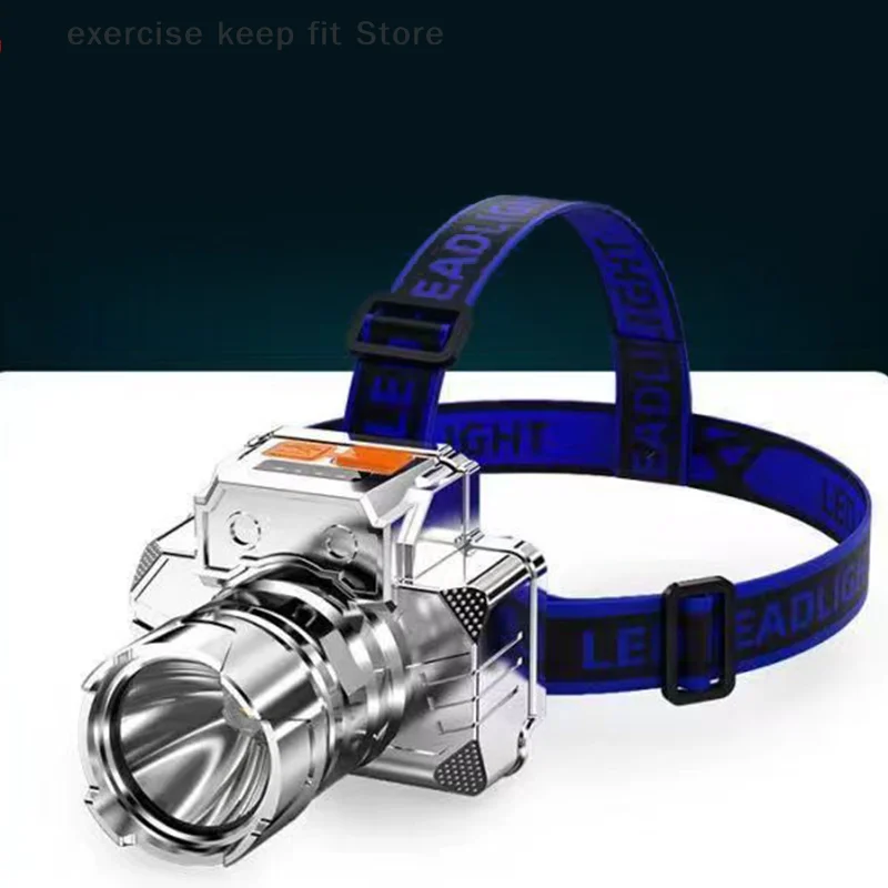 Portable LED Head-mounted Flashlight Outdoor Waterproof Powerful Headlamp USB Rechargeable Camping Lantern with Power Display
Portable LED Head-mounted Flashlight Outdoor Waterproof Powerful Headlamp USB Rechargeable Camping Lantern with Power Display